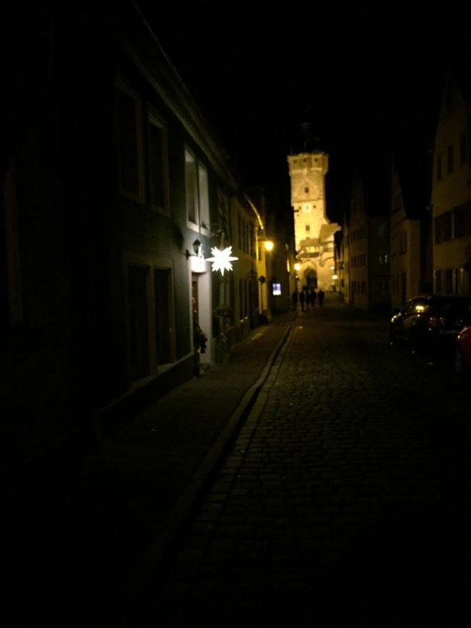 Ferienwohnung Muss - Rothenburg Rothenburg ob der Tauber Exterior foto