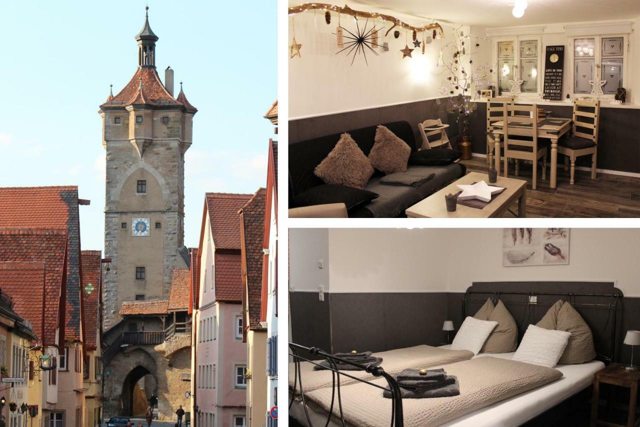 Ferienwohnung Muss - Rothenburg Rothenburg ob der Tauber Exterior foto
